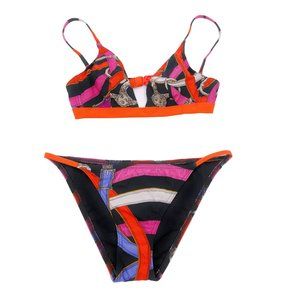 Hermes Vintage 2000's Print Bikini